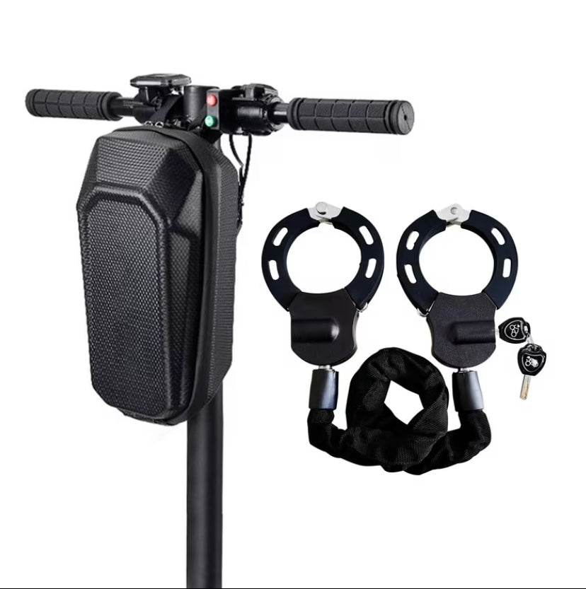 NIKYJM 3L Large Capacity Electric Scooter Storage Bag Waterproof Scooter Bag Handlebar Bag for Scooter Accessories Electric Scooter