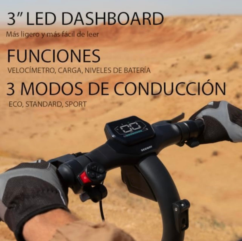Segway ZT3 Pro E, Electric Scooter, Maximum Speed 25 km/h, 70 km Range, Dual Braking System