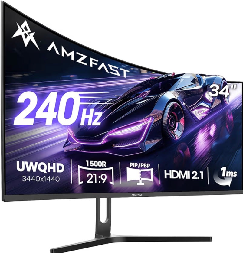 34”UltraWide Monitor-Performance,immersion & Premium Design