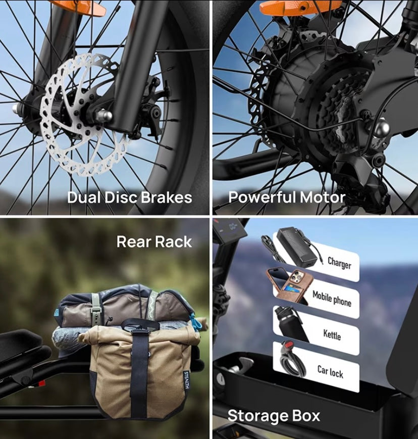 Electric Bike — Power, Freedom & Long-Range Performance