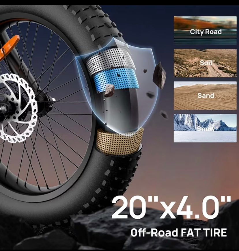 Electric Bike — Power, Freedom & Long-Range Performance