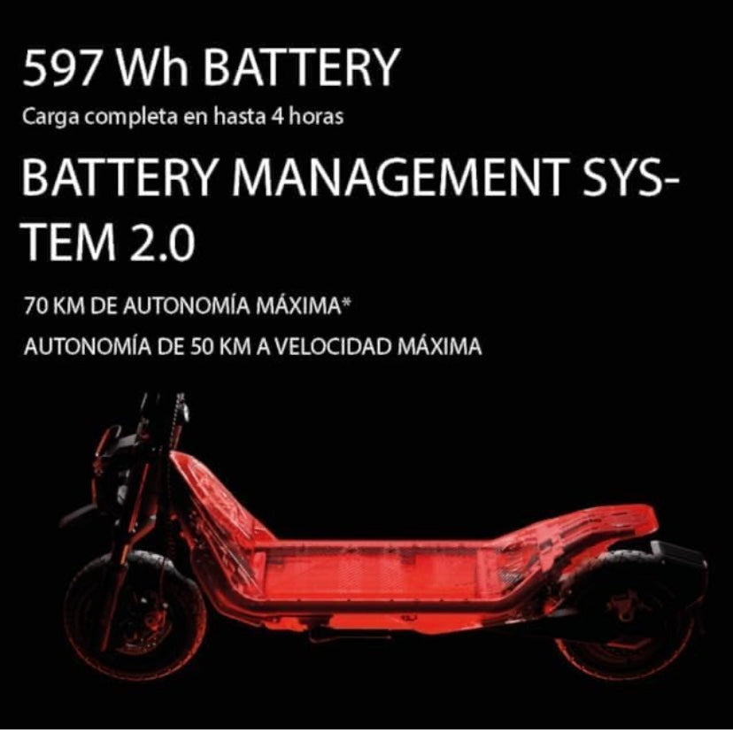 Segway ZT3 Pro E, Electric Scooter, Maximum Speed 25 km/h, 70 km Range, Dual Braking System