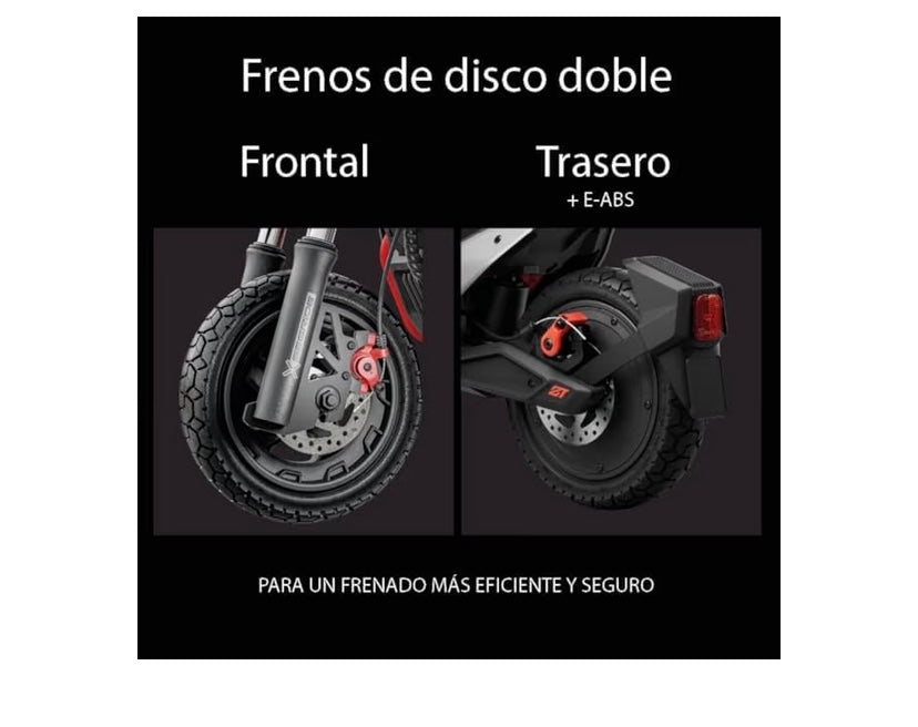 Segway ZT3 Pro E, Electric Scooter, Maximum Speed 25 km/h, 70 km Range, Dual Braking System